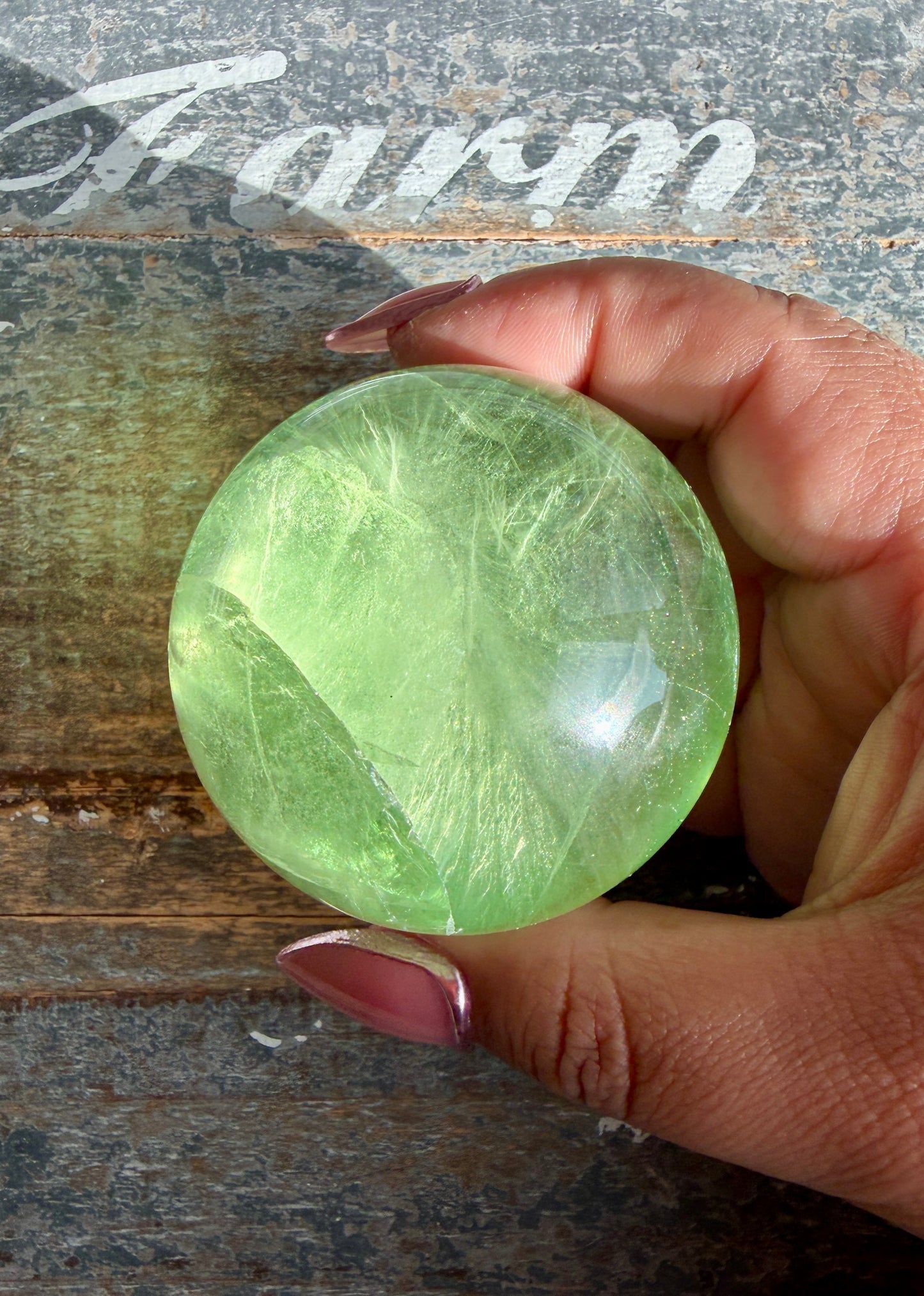 Gorgeous Lime Green Fluorite | Opt D