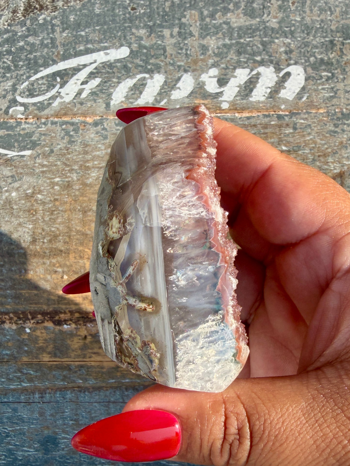 Gorgeous Rainbow Amethyst from Uruguay | Opt S