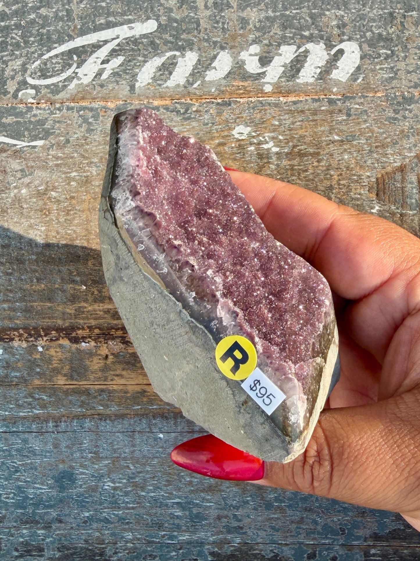 Gorgeous Rainbow Amethyst from Uruguay | Opt R