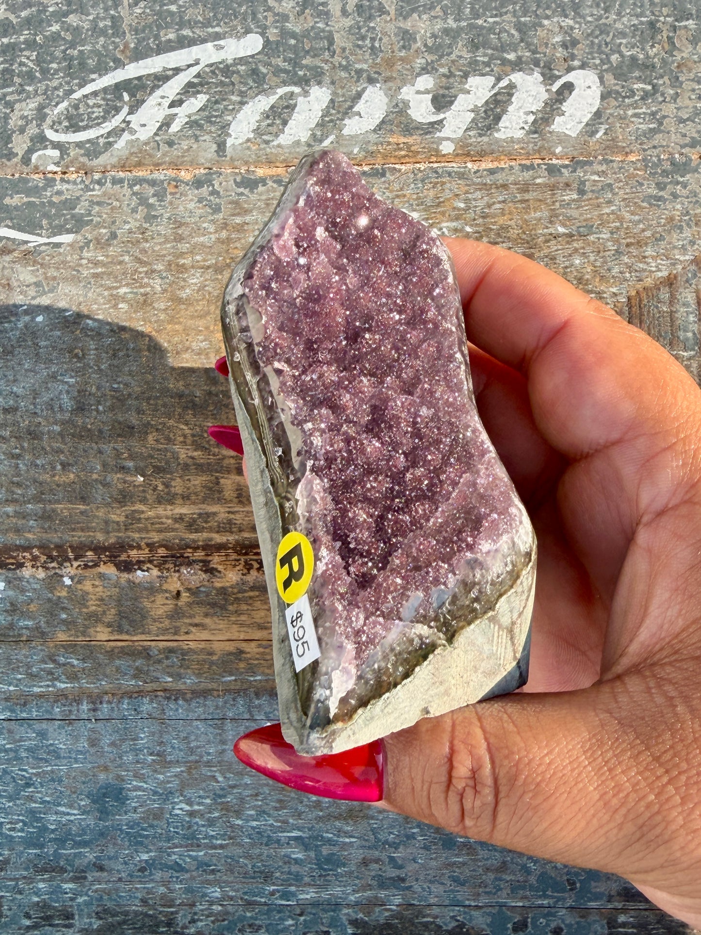 Gorgeous Rainbow Amethyst from Uruguay | Opt R