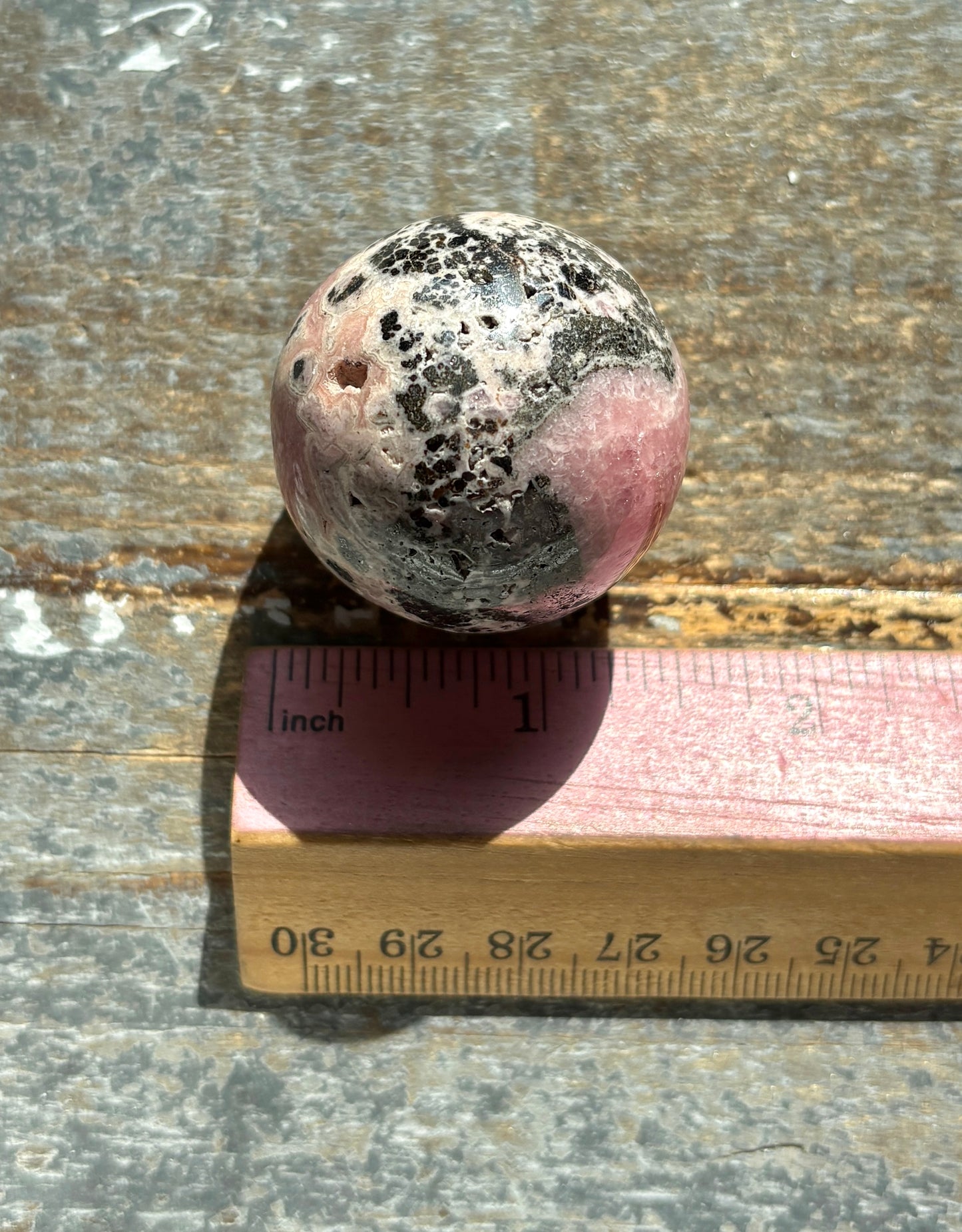 Gorgeous Rhodochrosite Sphere from Argentina