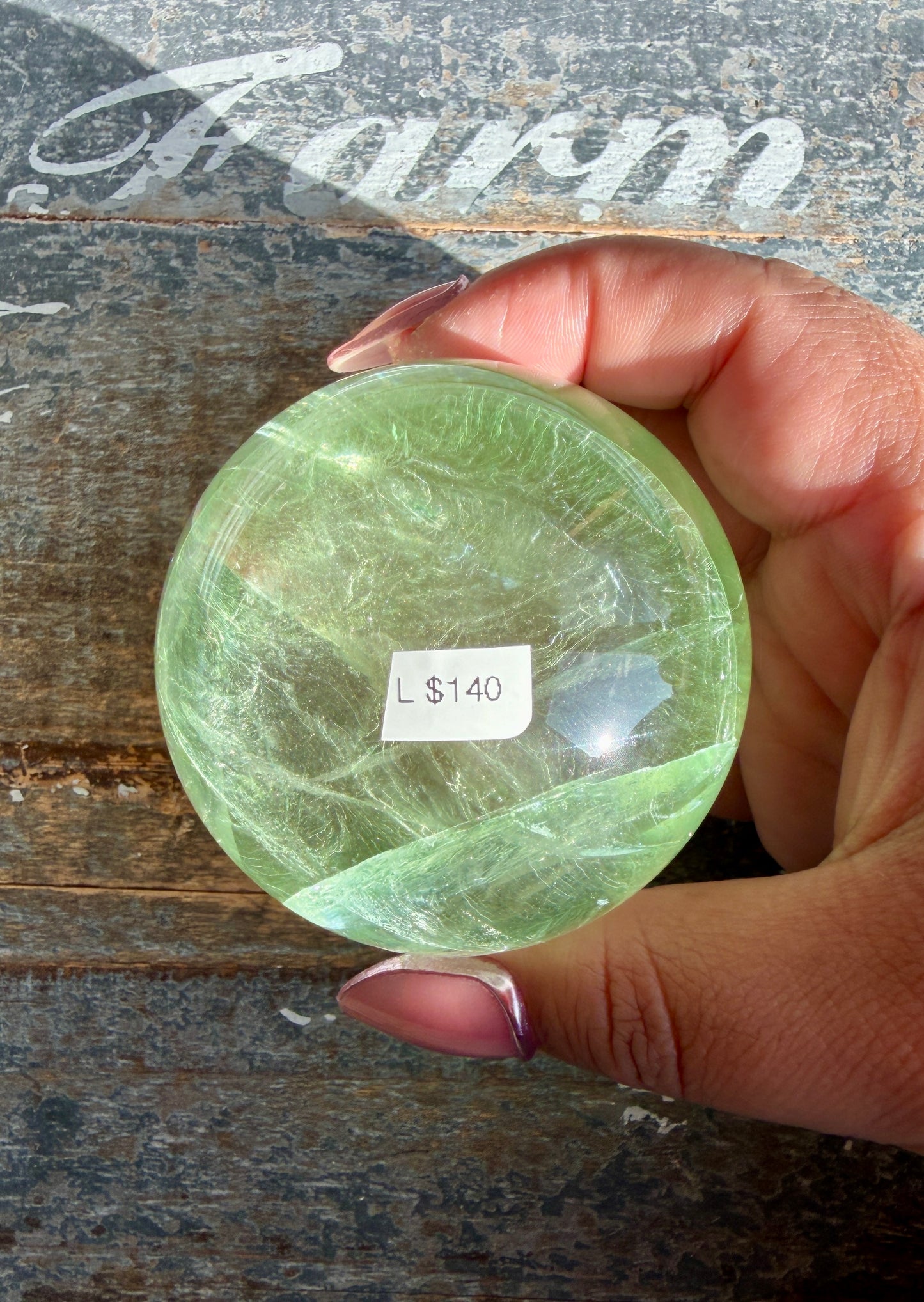 Gorgeous Lime Green Fluorite | Opt L