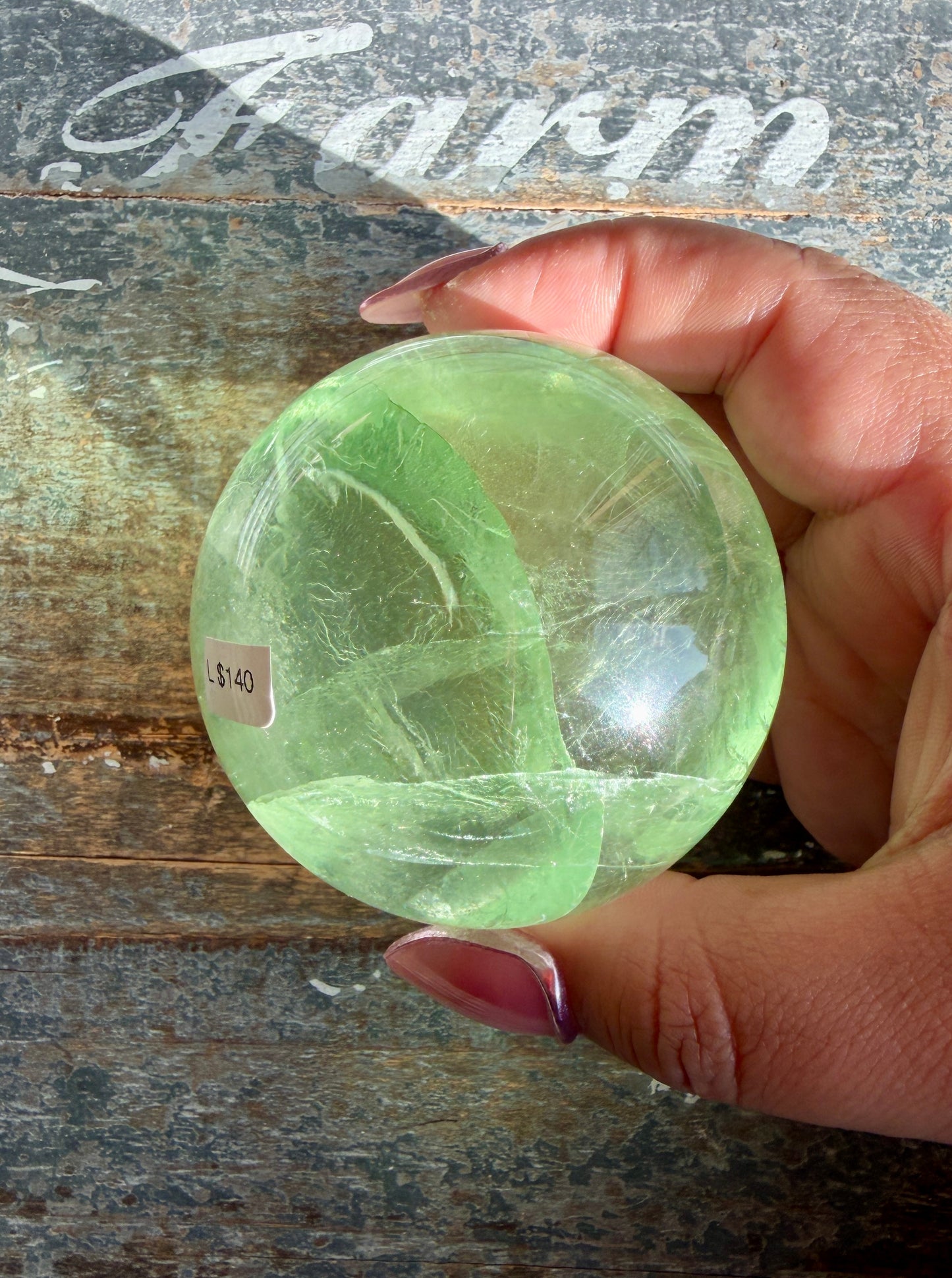 Gorgeous Lime Green Fluorite | Opt L
