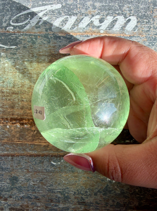 Gorgeous Lime Green Fluorite | Opt L