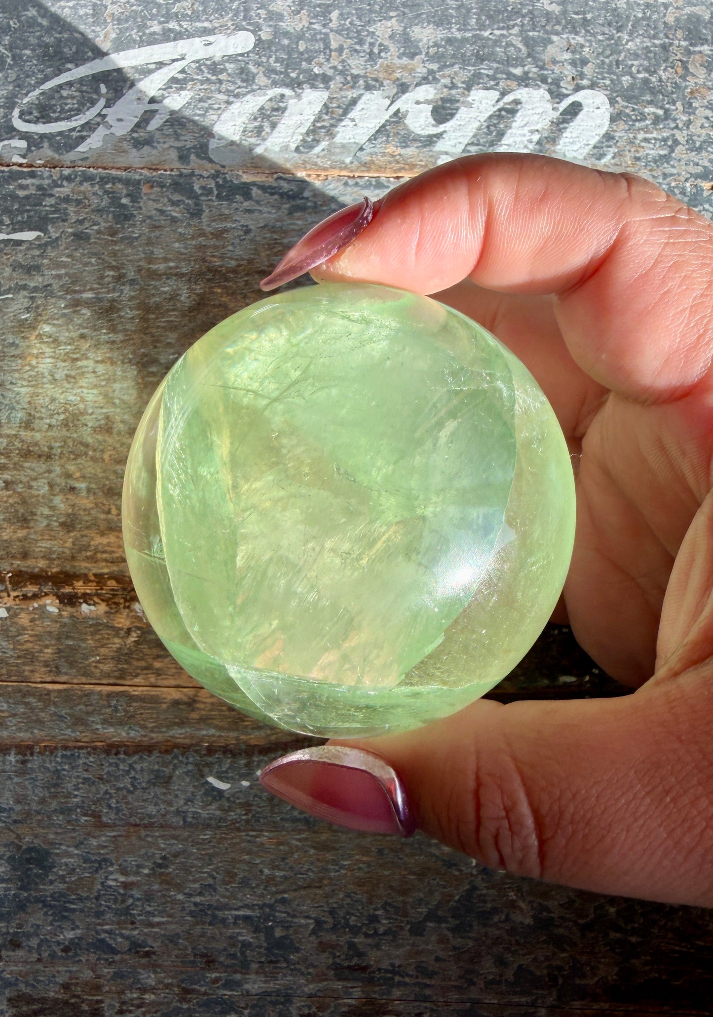 Gorgeous Lime Green Fluorite | Opt L