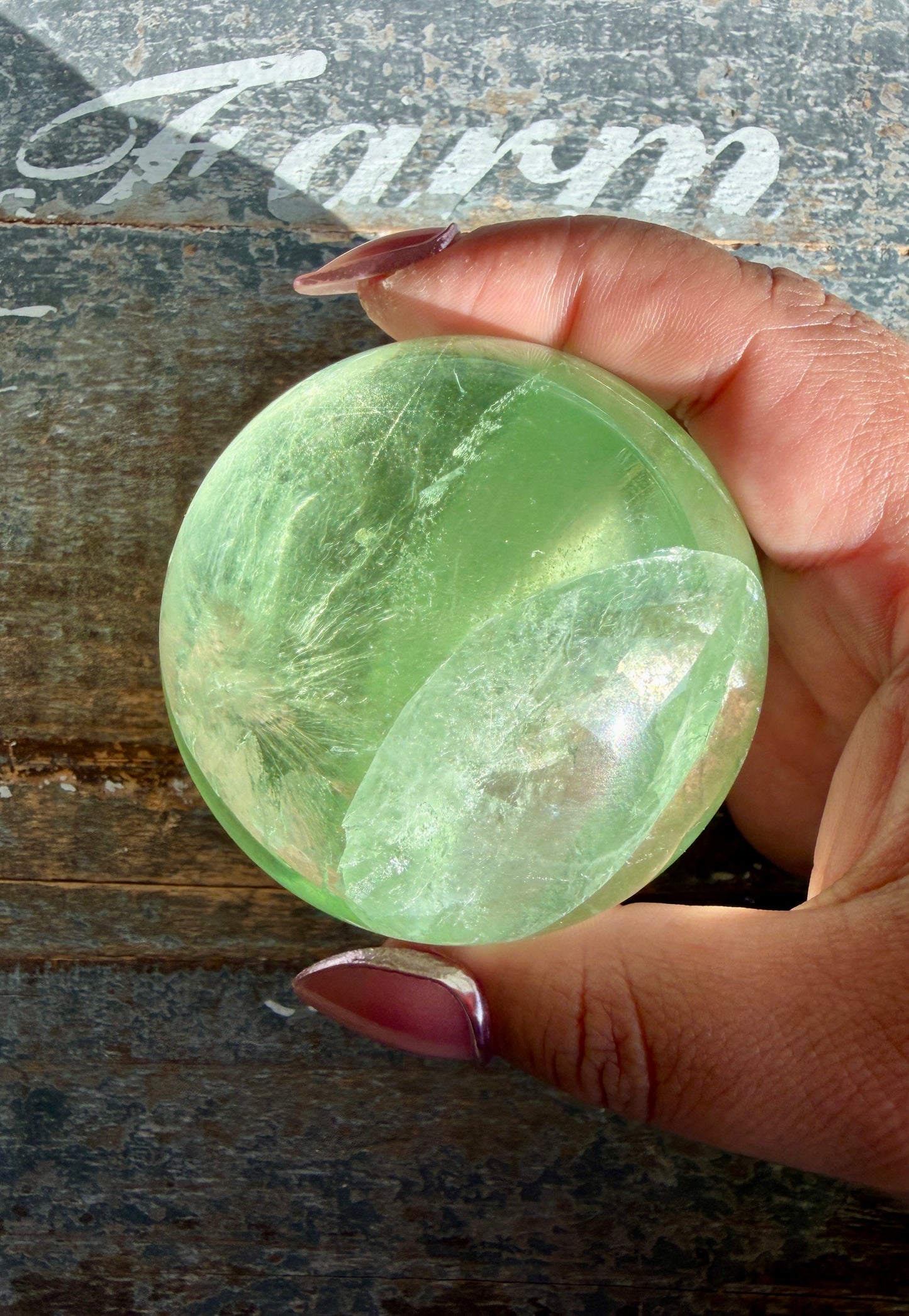 Gorgeous Lime Green Fluorite | Opt L