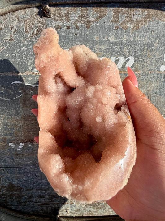 Gorgeous Pink Amethyst Freeform | Brazil | Opt 37