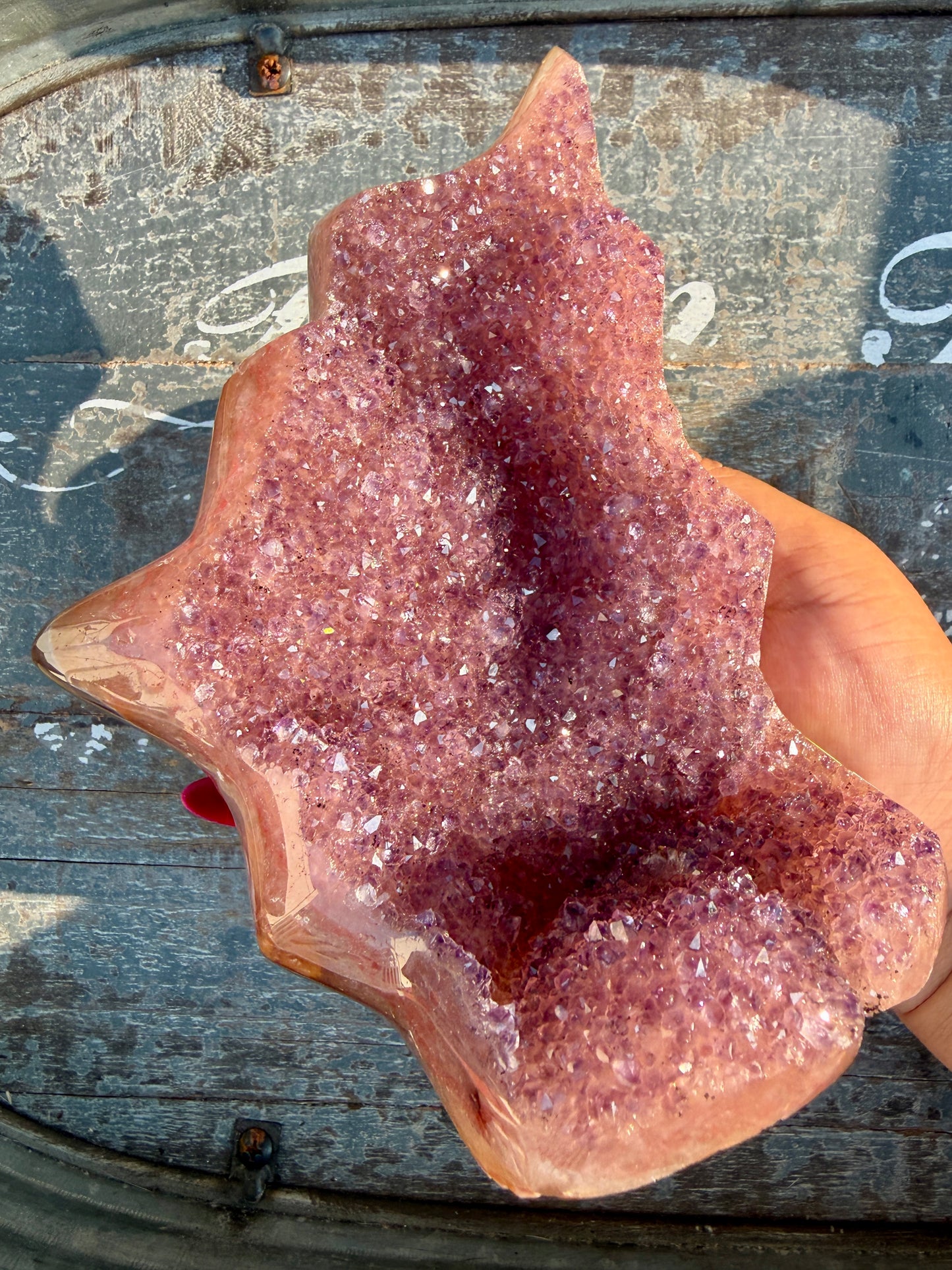 RESERVED Gorgeous Rainbow Amethyst from Uruguay | Opt G