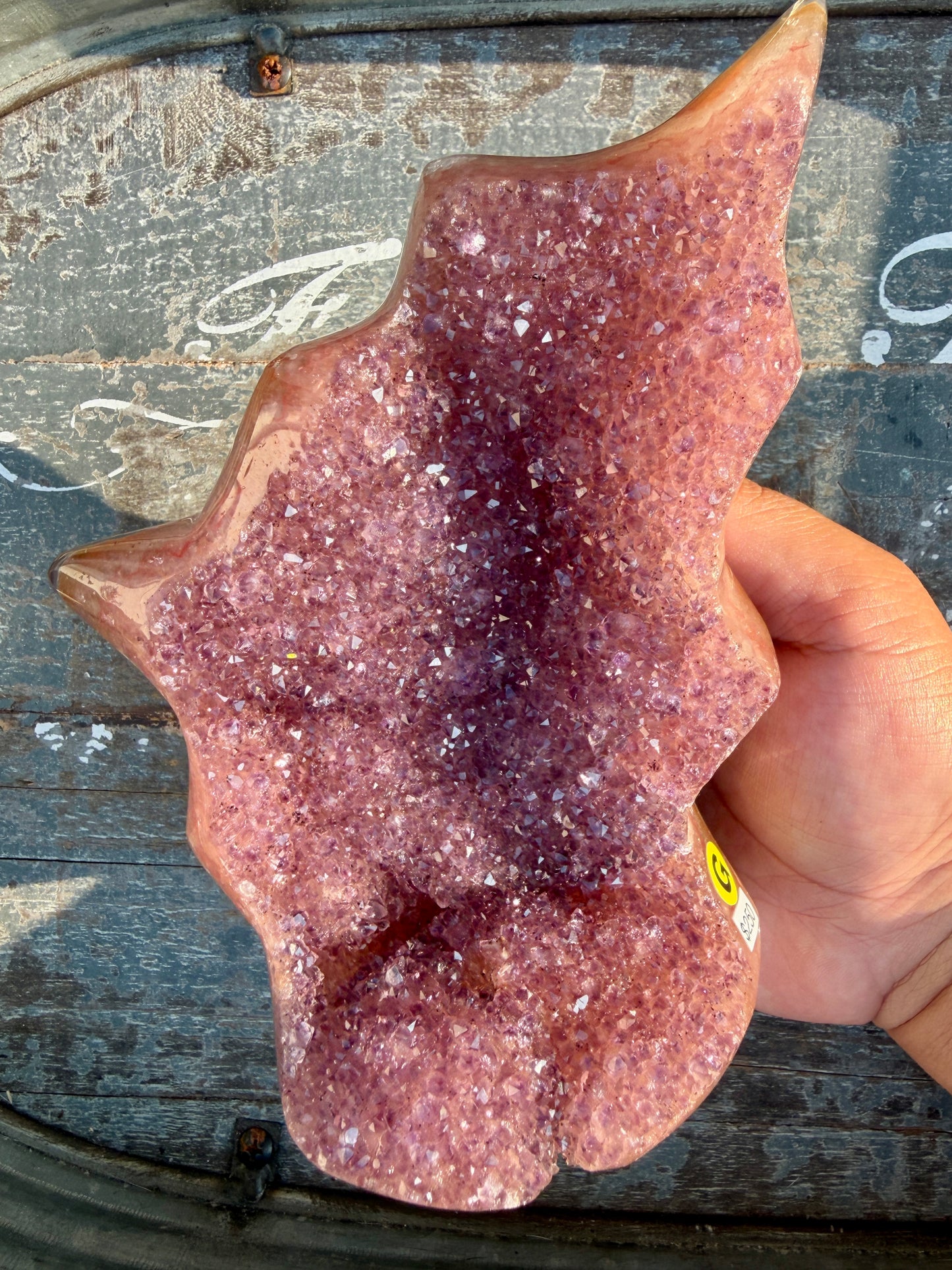 RESERVED Gorgeous Rainbow Amethyst from Uruguay | Opt G