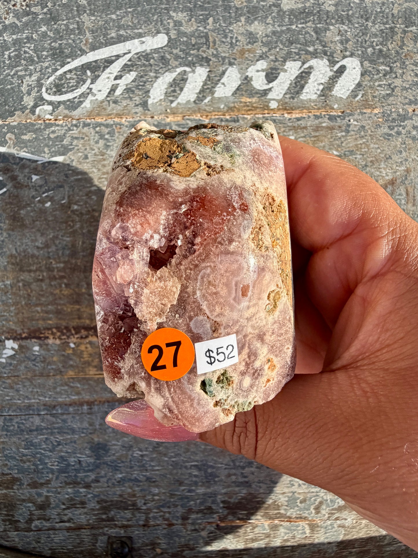 Gorgeous Pink Amethyst Freeform | Brazil | Opt 27