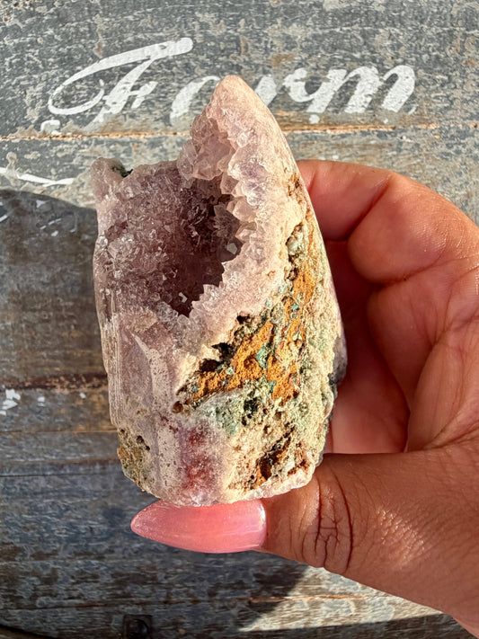 Gorgeous Pink Amethyst Freeform | Brazil | Opt 27
