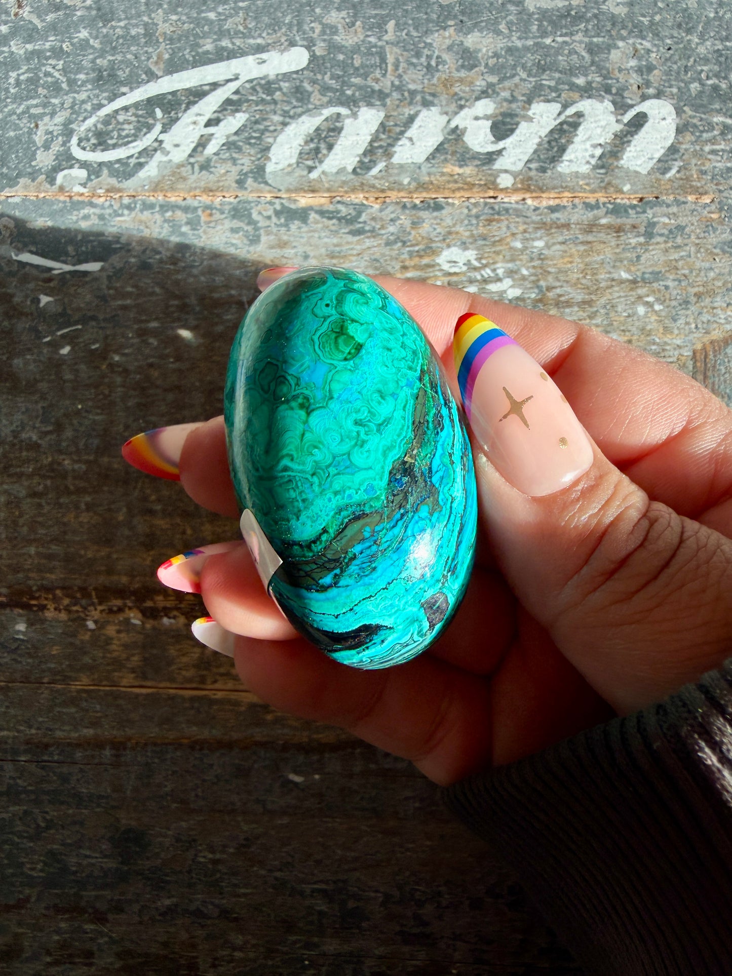 Gorgeous Chilean Opal Lingam | Chile | Opt R