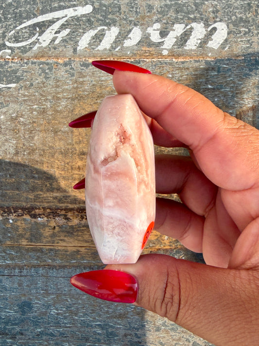 Gorgeous Flower Agate Palm Stone | Opt 30