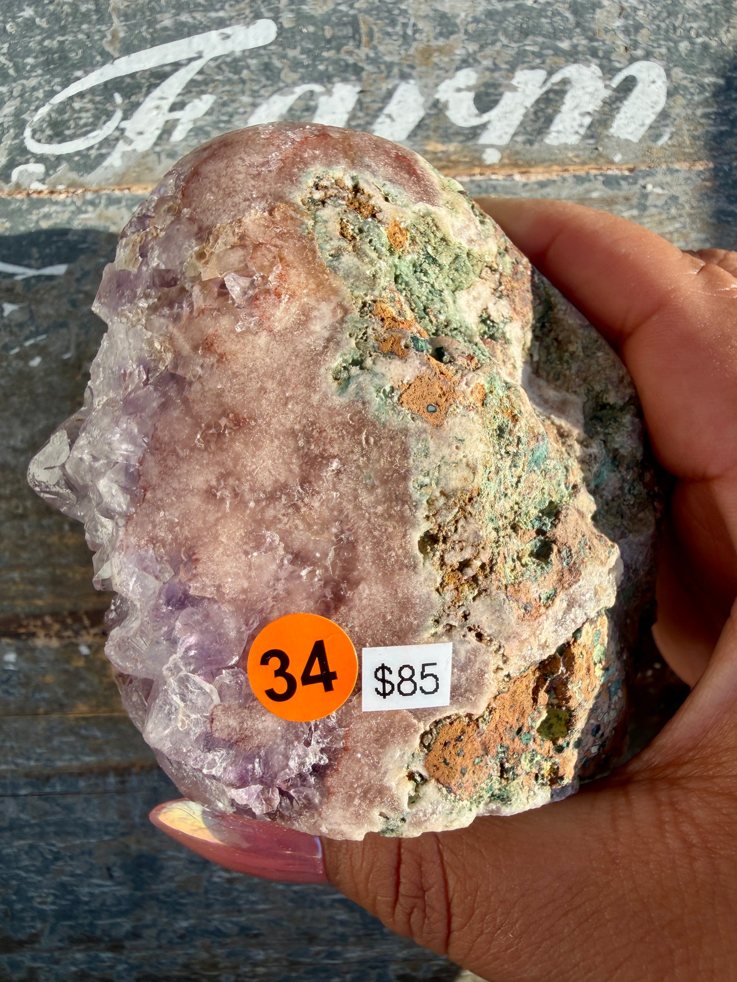 Gorgeous Pink Amethyst Freeform | Brazil | Opt 34