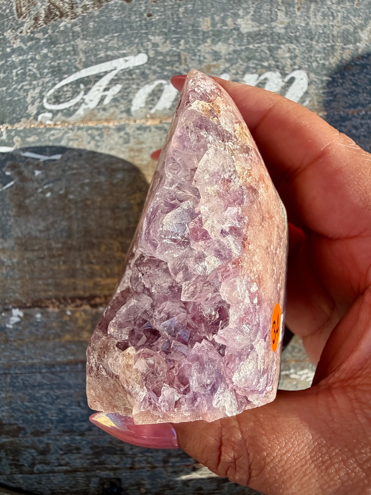 Gorgeous Pink Amethyst Freeform | Brazil | Opt 34