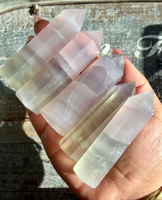 One (1) Yttrium Fluorite Tower | Intuitively Chosen