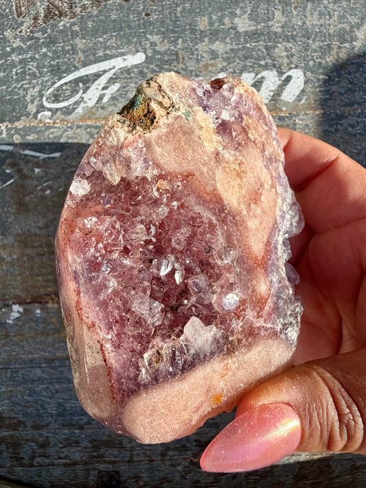 Gorgeous Pink Amethyst Freeform | Brazil | Opt 34