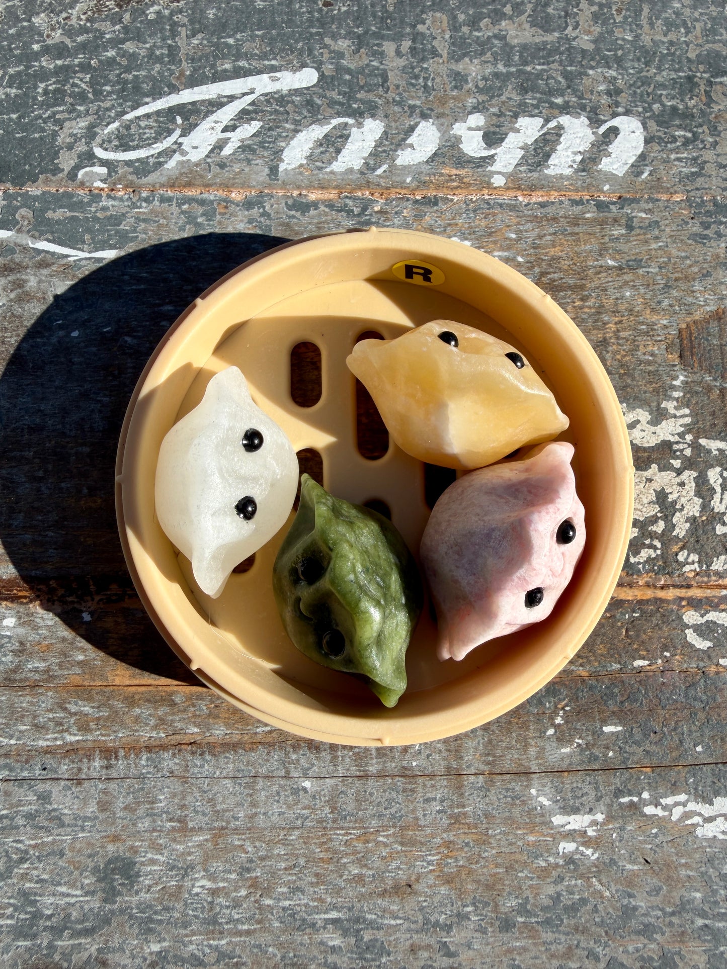 Adorable Opal & Onyx Dumpling Set | Opt R