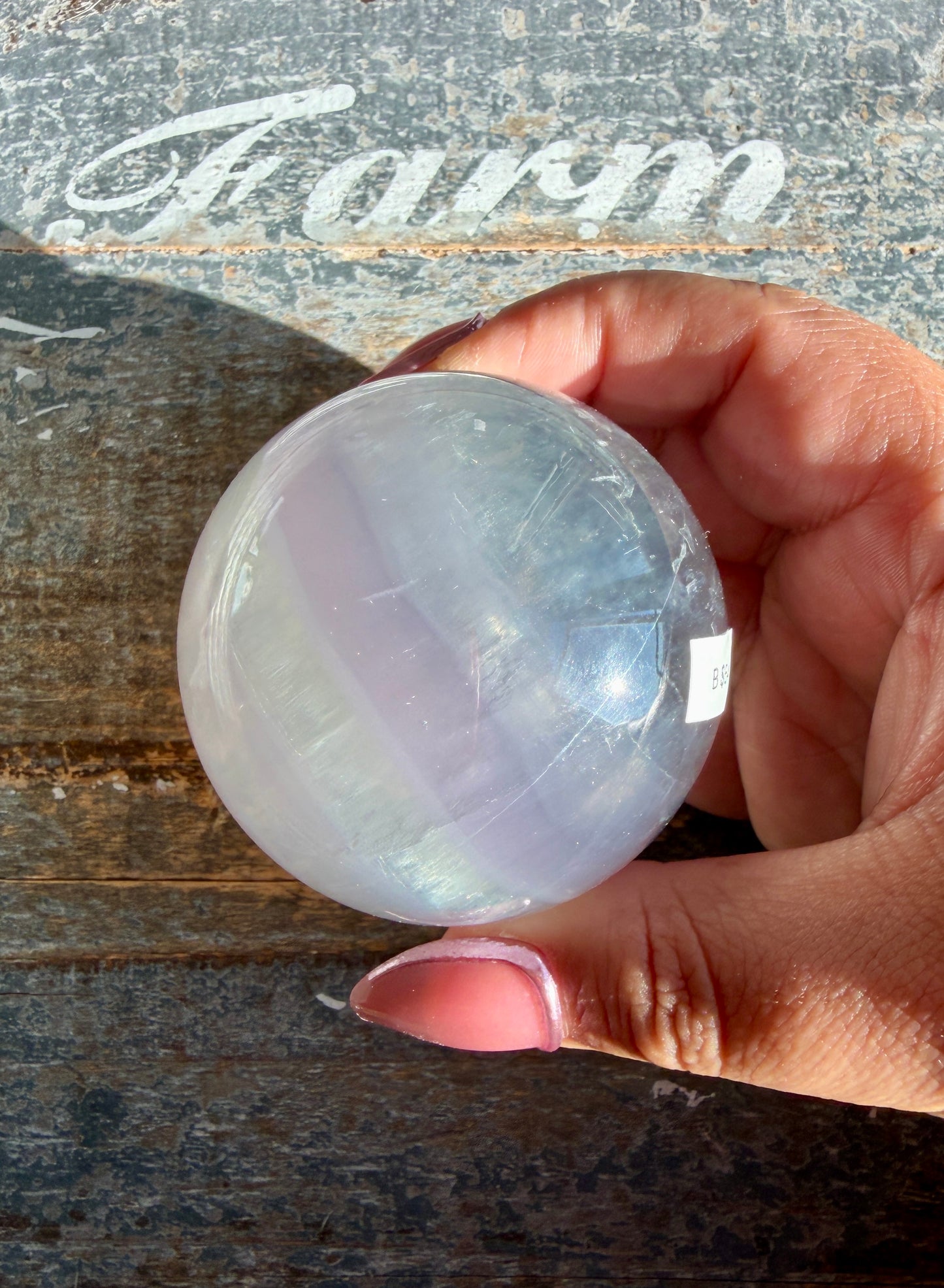 Gorgeous Yttrium Fluorite Sphere from Brazil | Opt B