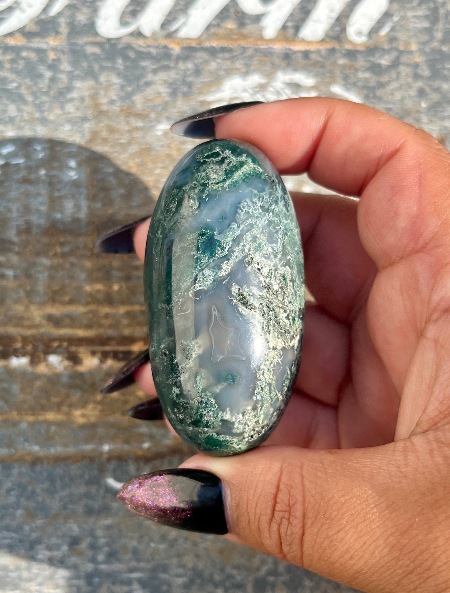 Gorgeous Moss Agate Shiva, Custom Made in India – ColdBrewCrystals