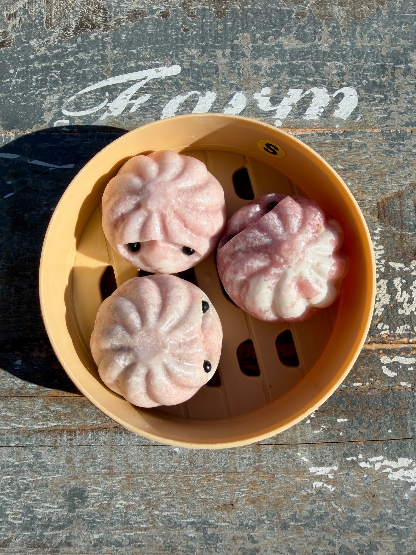 Adorable Pink Opal Dumpling Set | Opt S