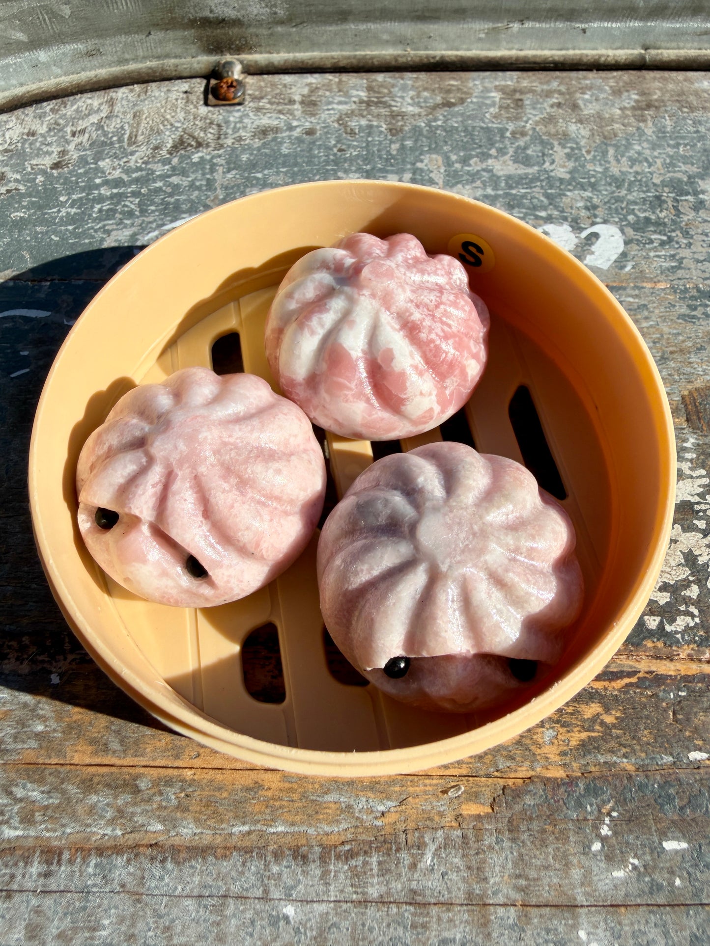 Adorable Pink Opal Dumpling Set | Opt S