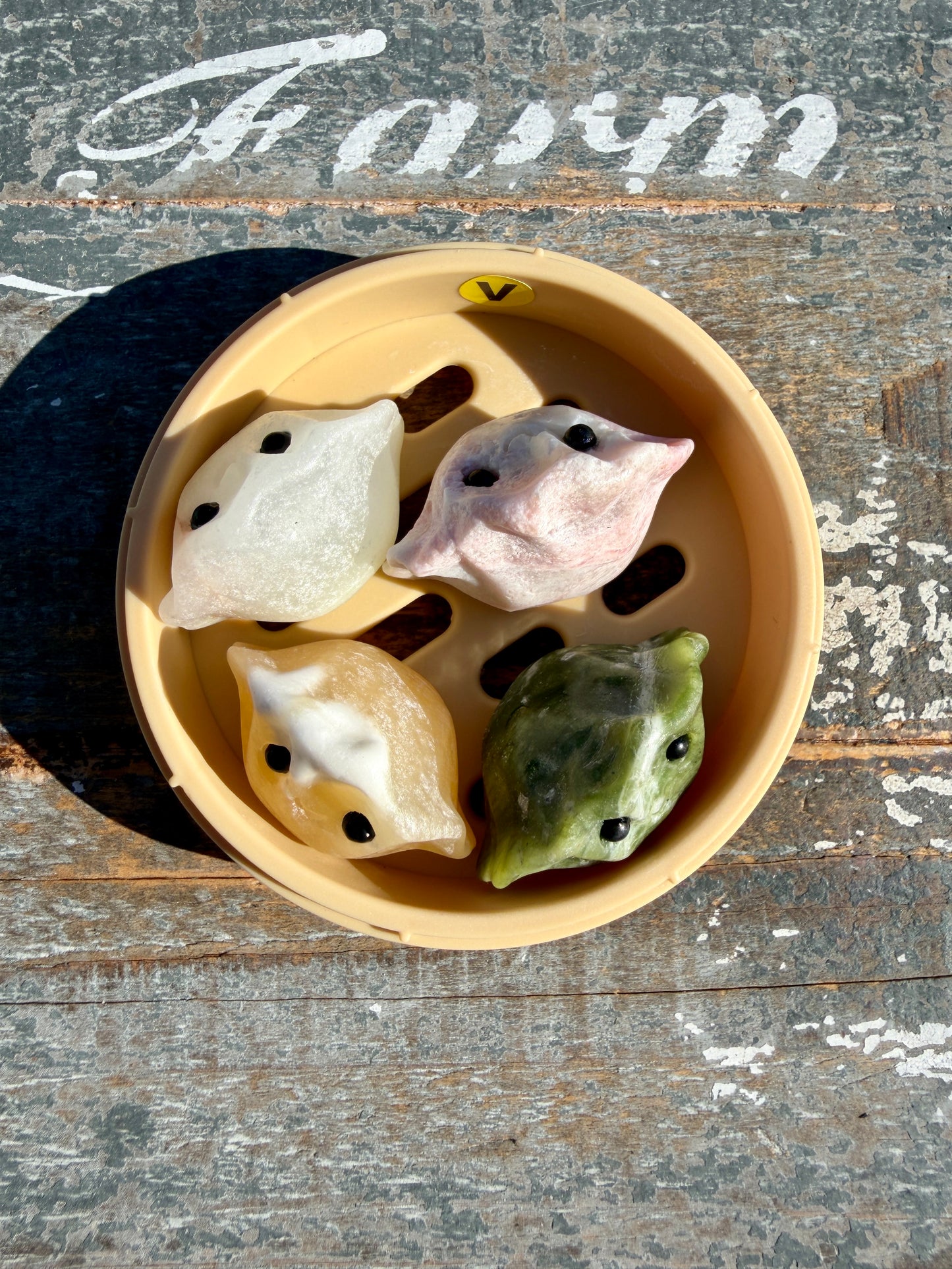 Adorable Opal & Onyx Dumpling Set | Opt V