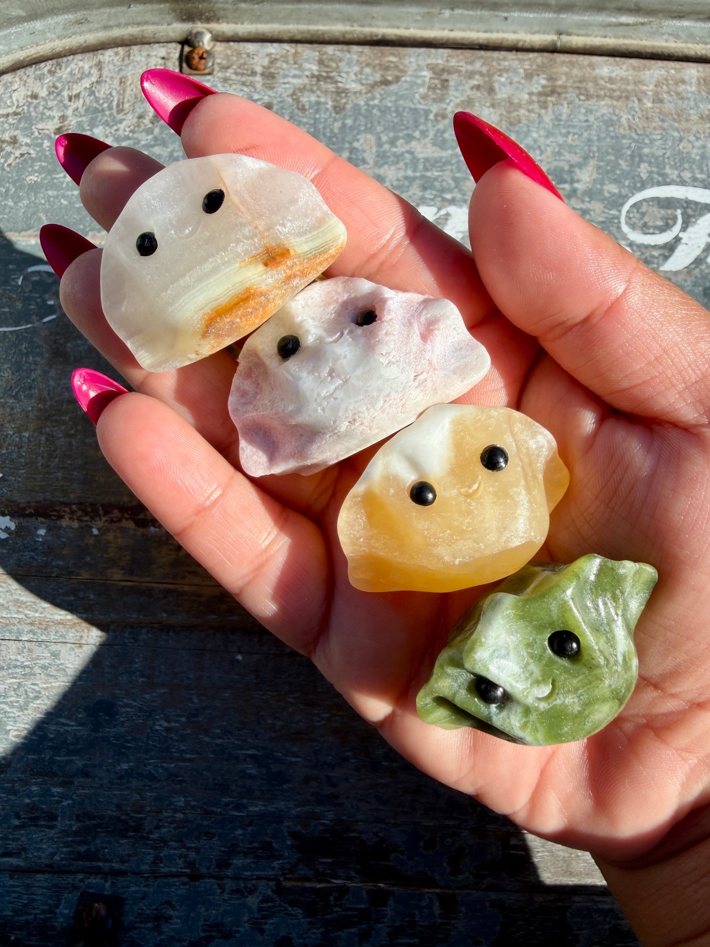 Adorable Opal & Onyx Dumpling Set | Opt V