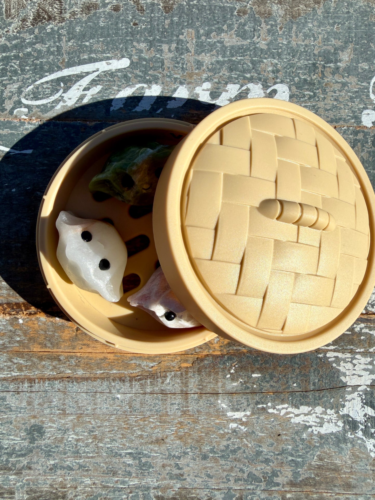 Adorable Opal & Onyx Dumpling Set | Opt V