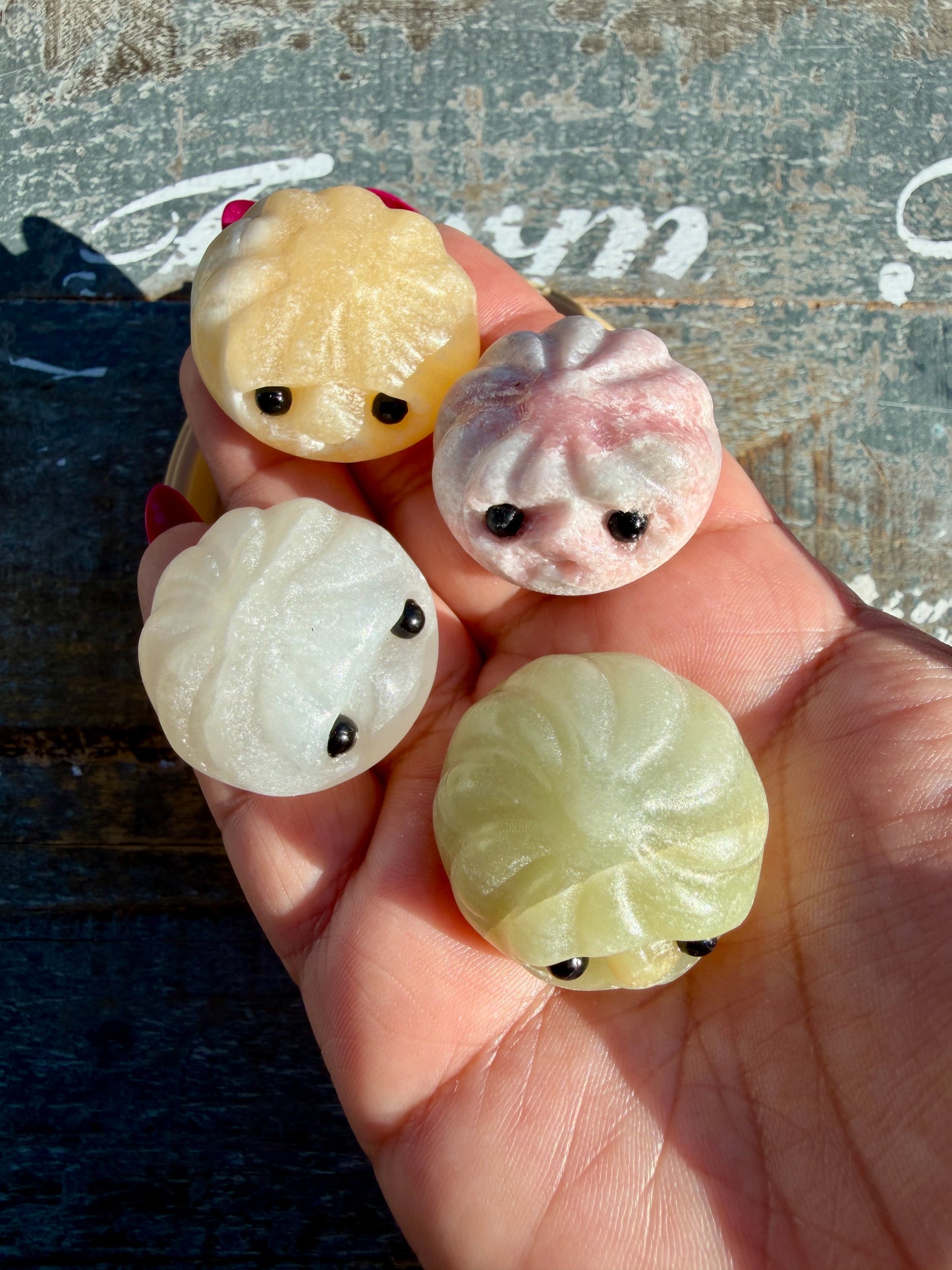 Adorable Opal & Onyx Dumpling Set | Opt U