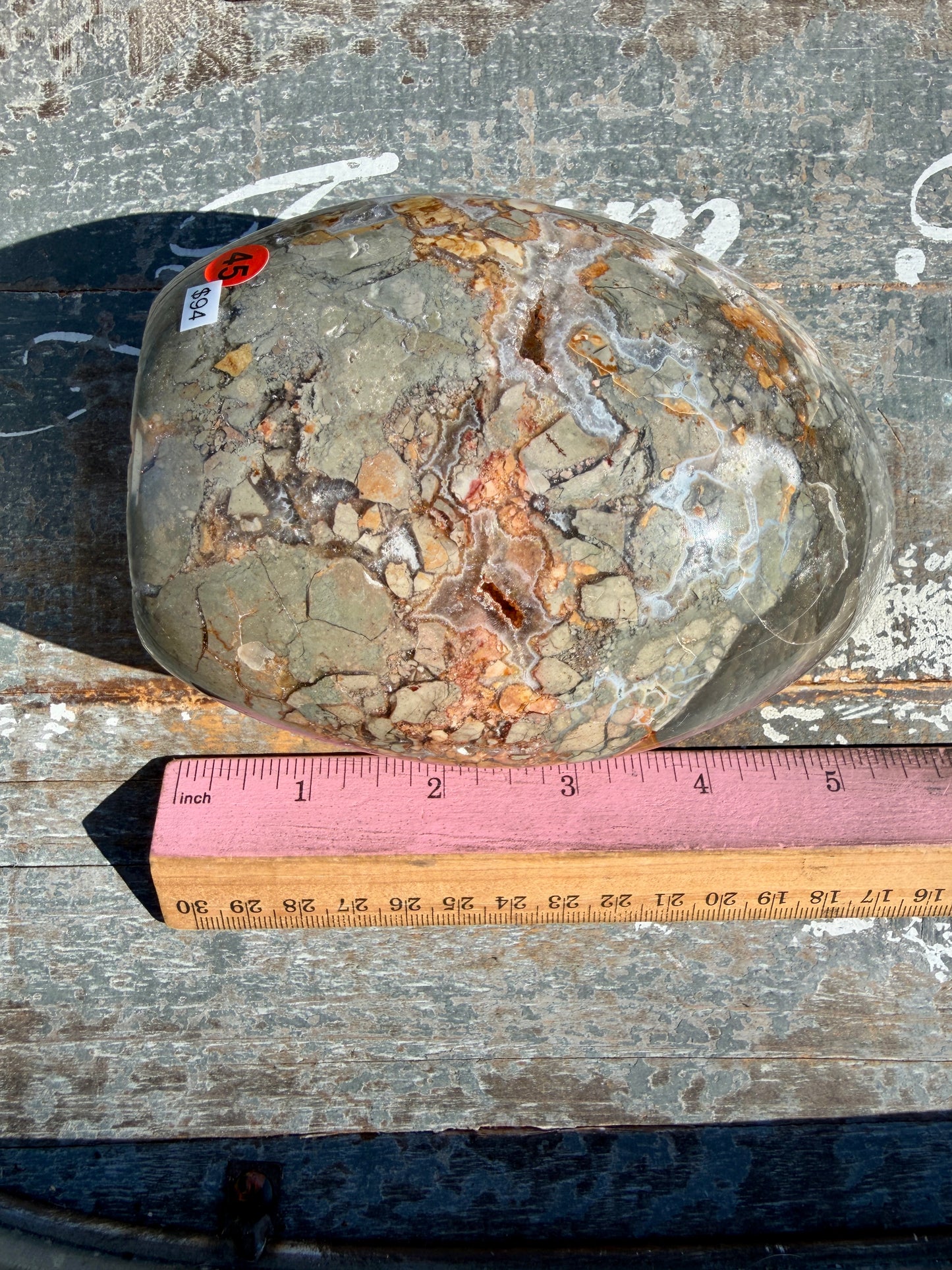Gorgeous Ibis Jasper Freeform | Madagascar | Opt 45