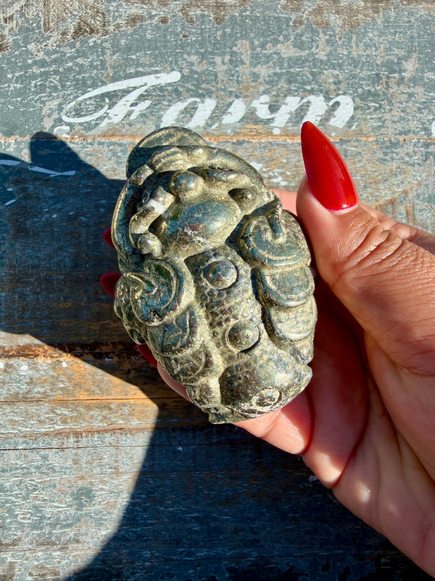 Money Manifestation Pyrite Money Toad | Opt 29