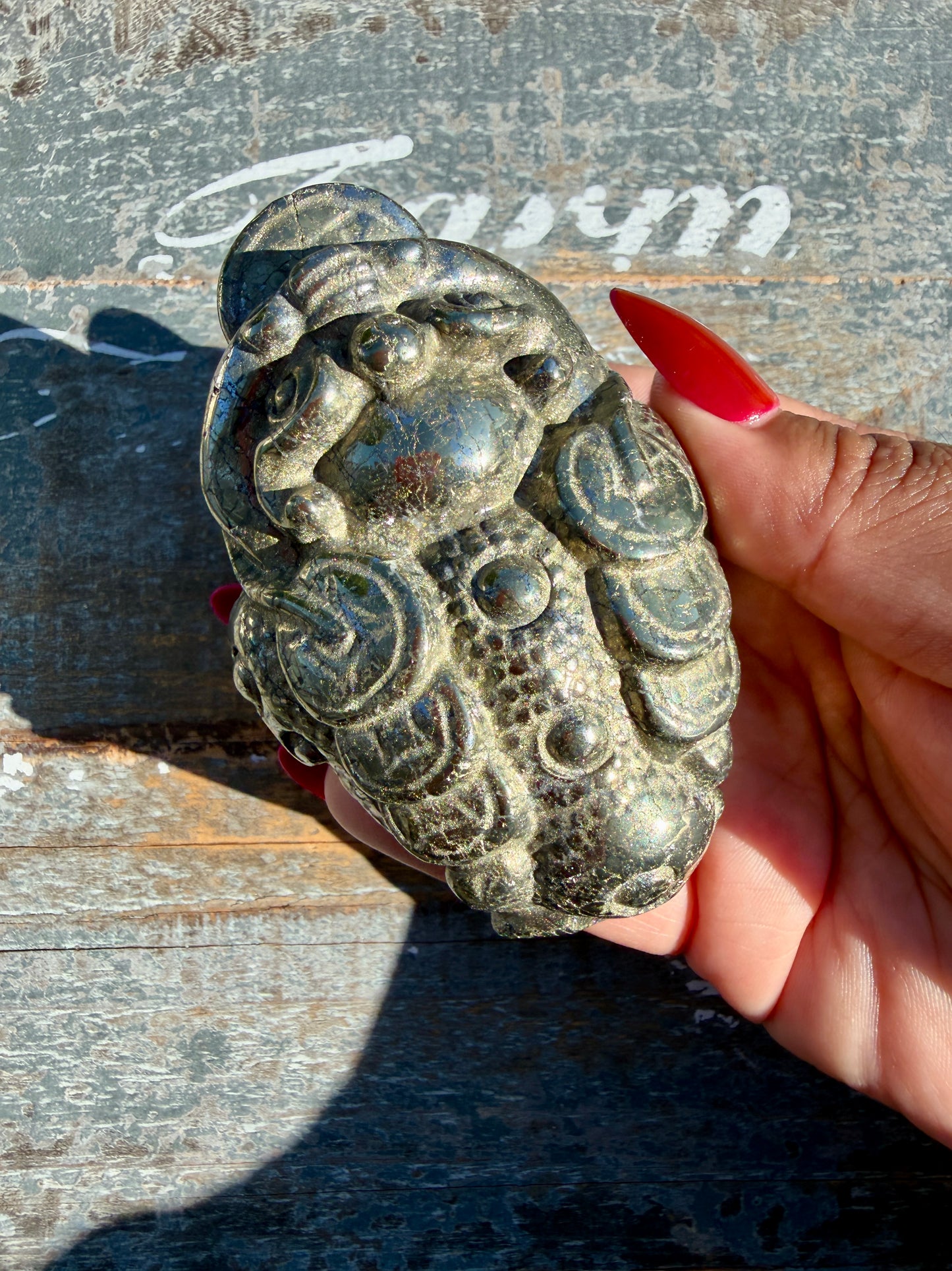 Money Manifestation Pyrite Money Toad | Opt 27