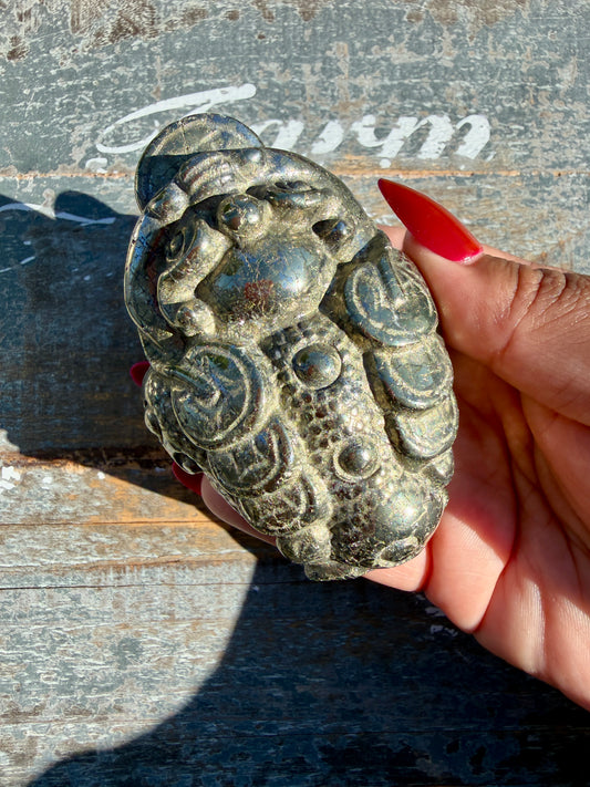 Money Manifestation Pyrite Money Toad | Opt 27
