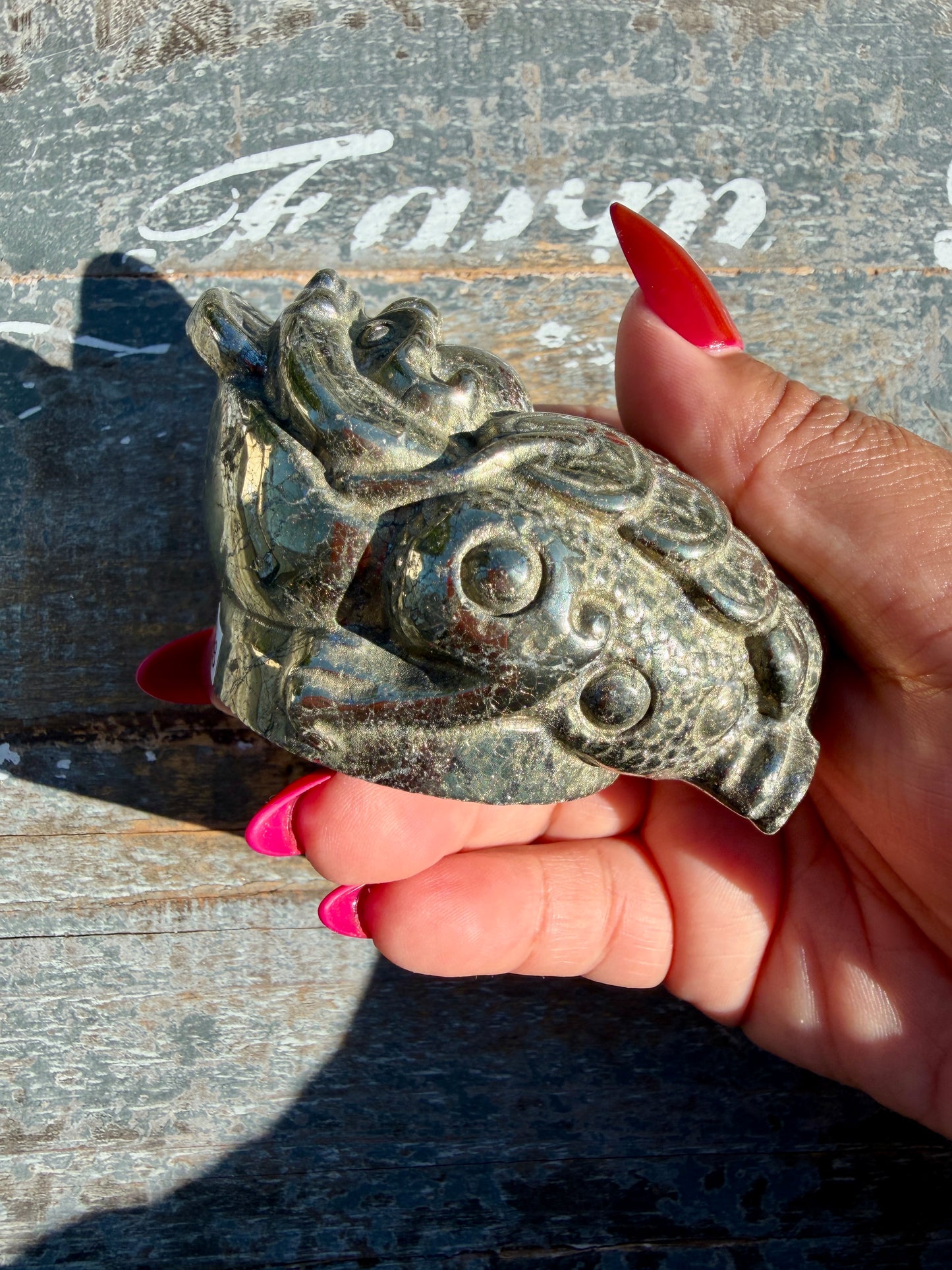 Money Manifestation Pyrite Money Toad | Opt 27