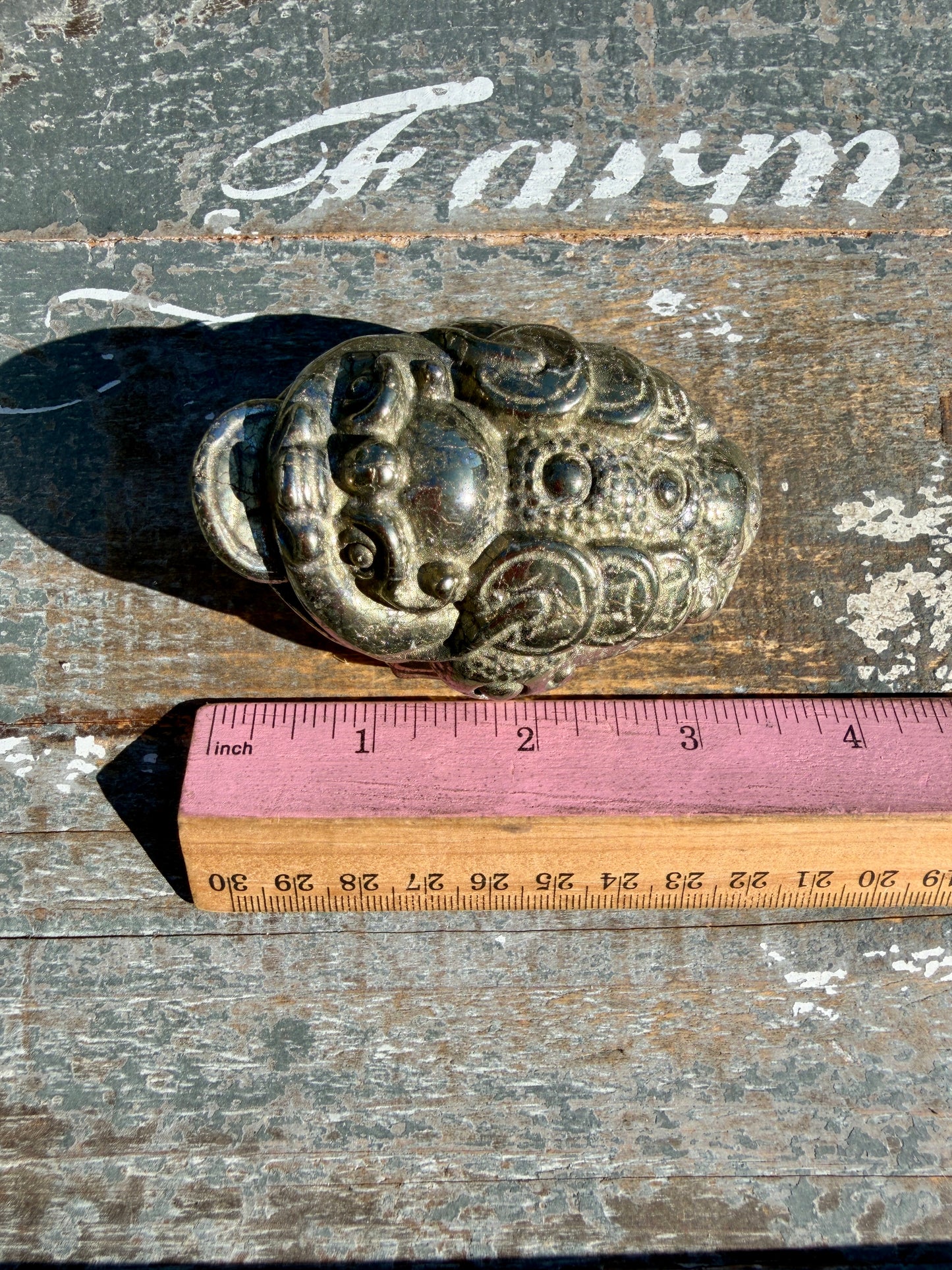 Money Manifestation Pyrite Money Toad | Opt 27
