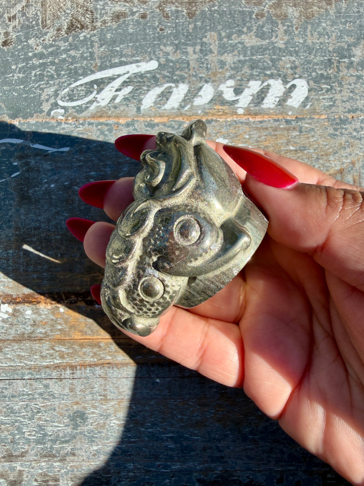 Money Manifestation Pyrite Money Toad | Opt 26
