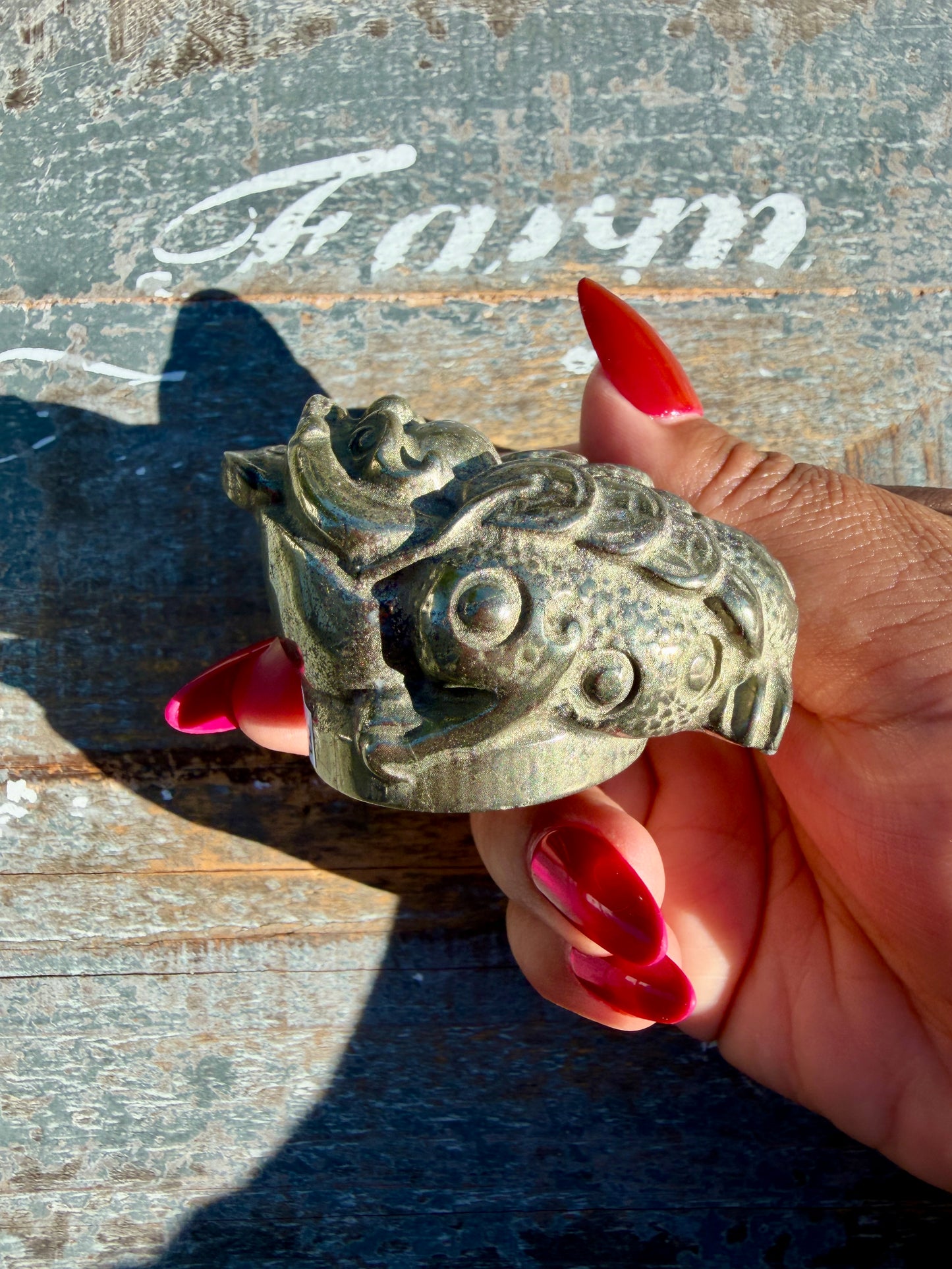 Money Manifestation Pyrite Money Toad | Opt 26