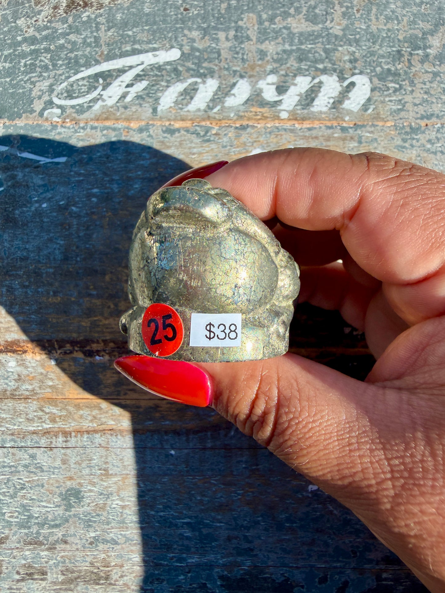 Money Manifestation Pyrite Money Toad | Opt 25