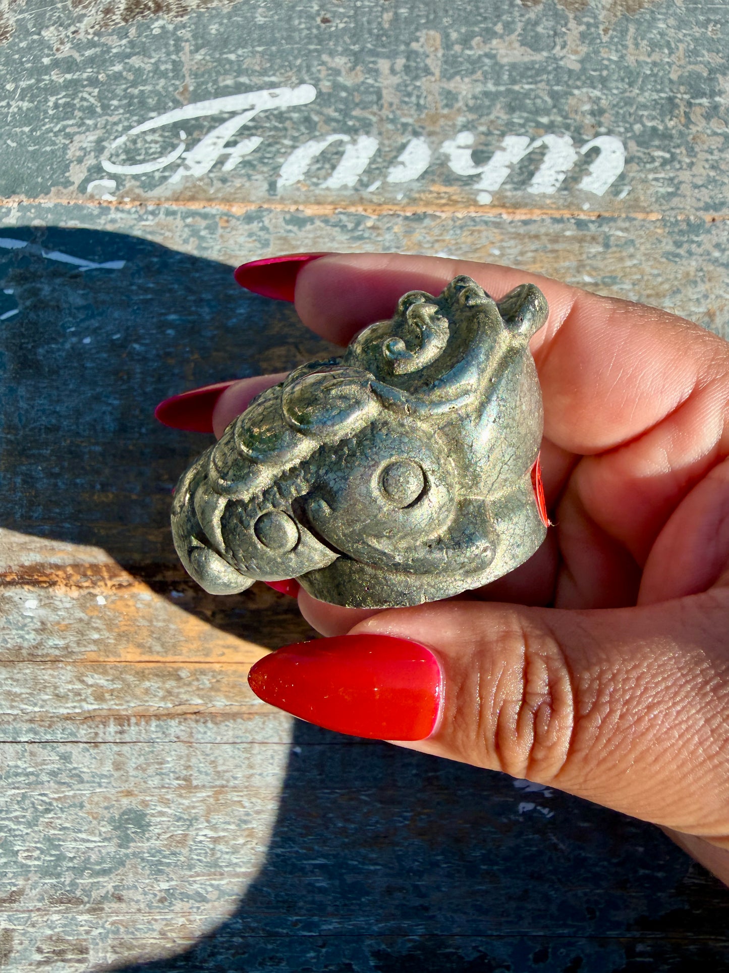 Money Manifestation Pyrite Money Toad | Opt 25