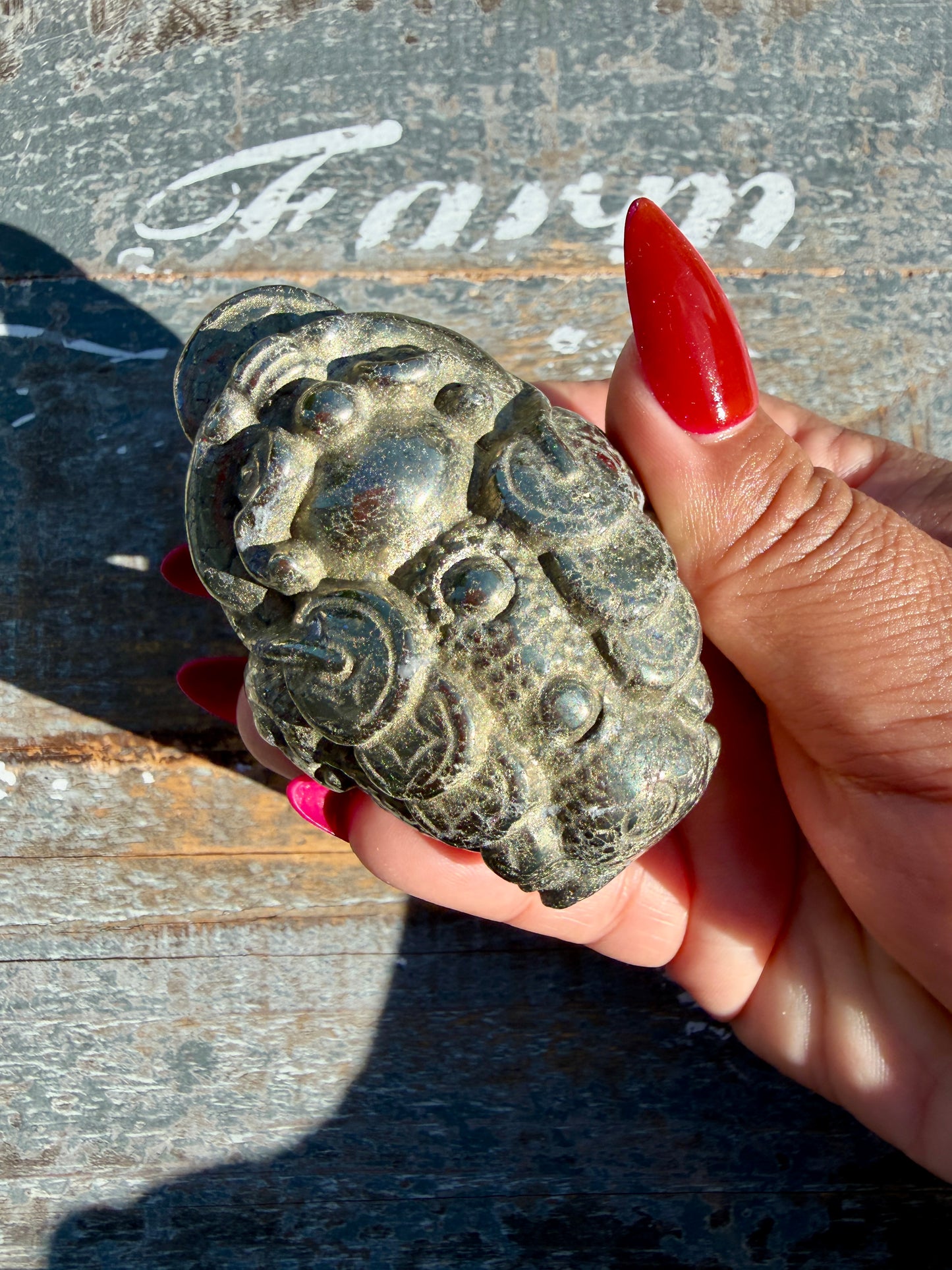 Money Manifestation Pyrite Money Toad | Opt 47