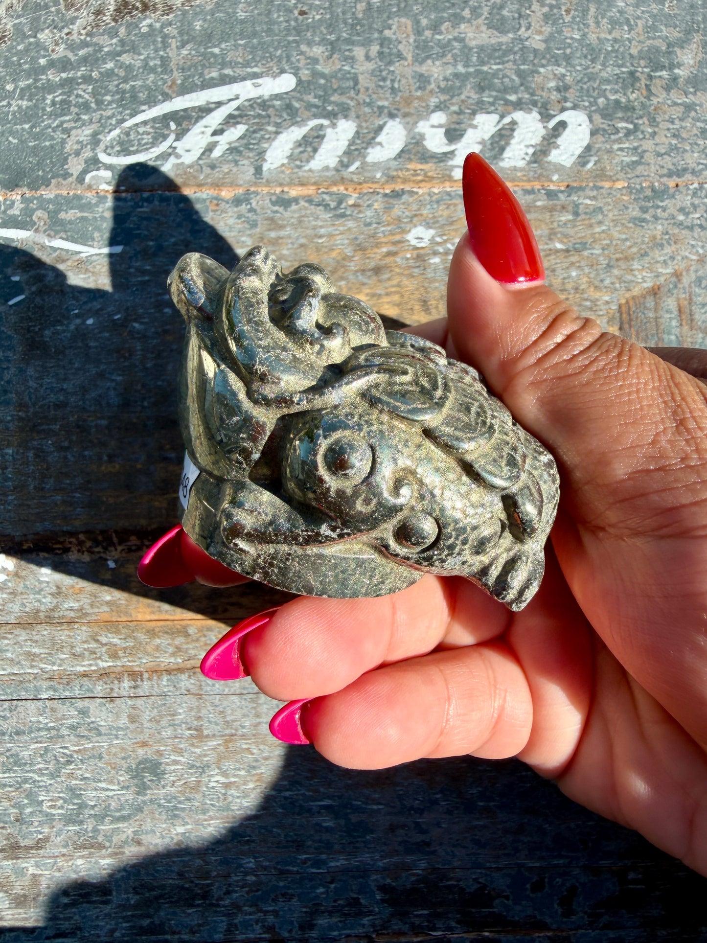 Money Manifestation Pyrite Money Toad | Opt 47