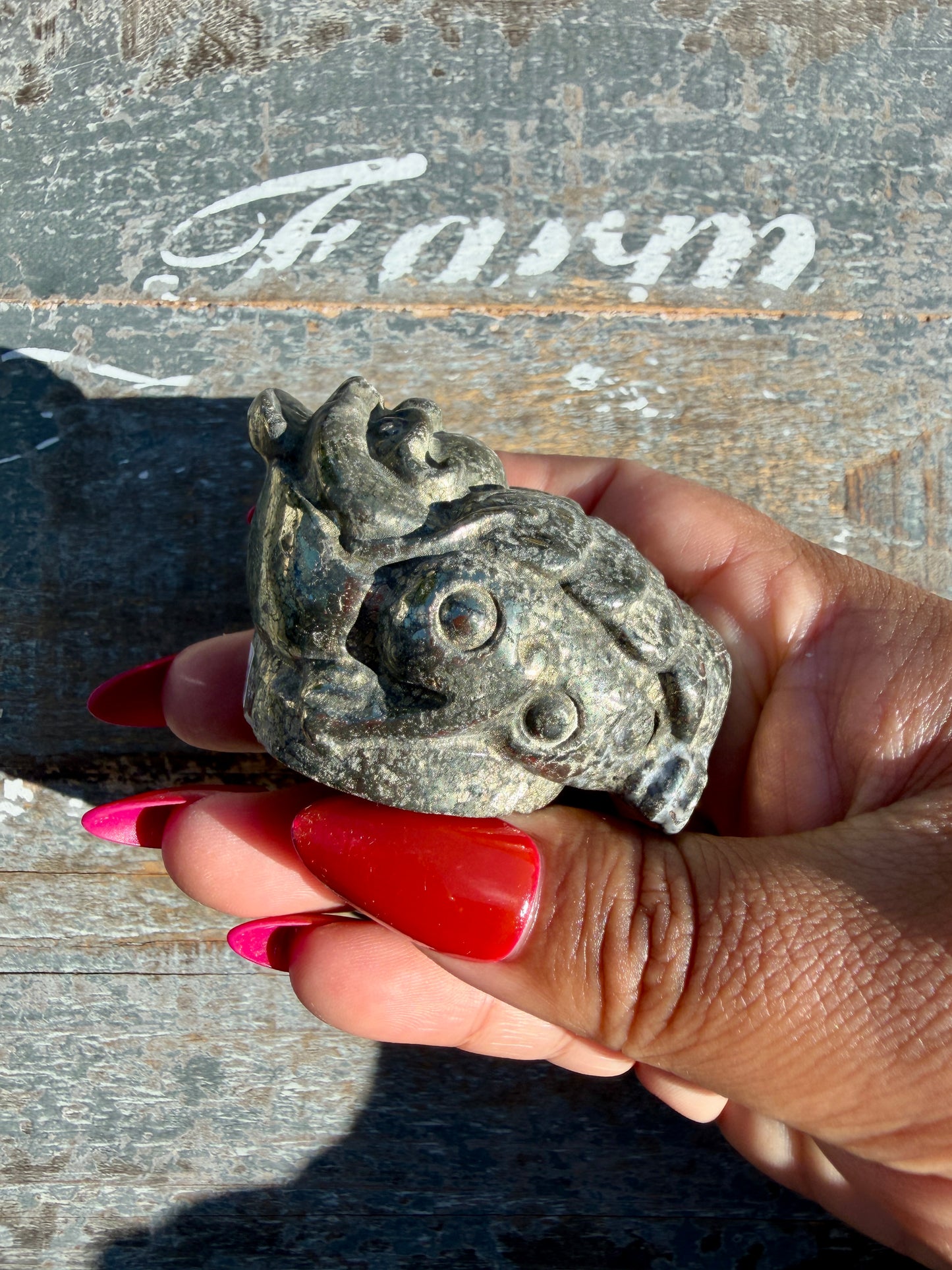 Money Manifestation Pyrite Money Toad | Opt 52