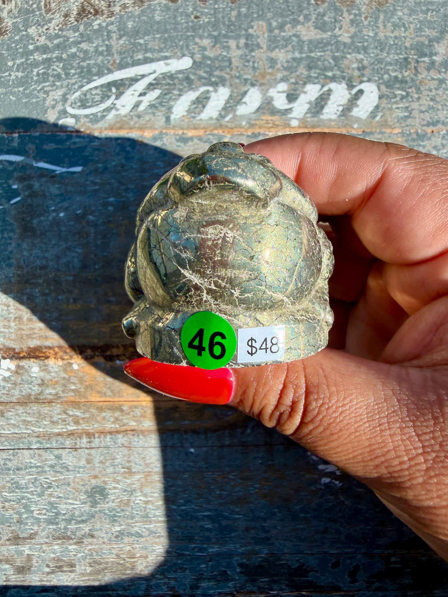Money Manifestation Pyrite Money Toad | Opt 46