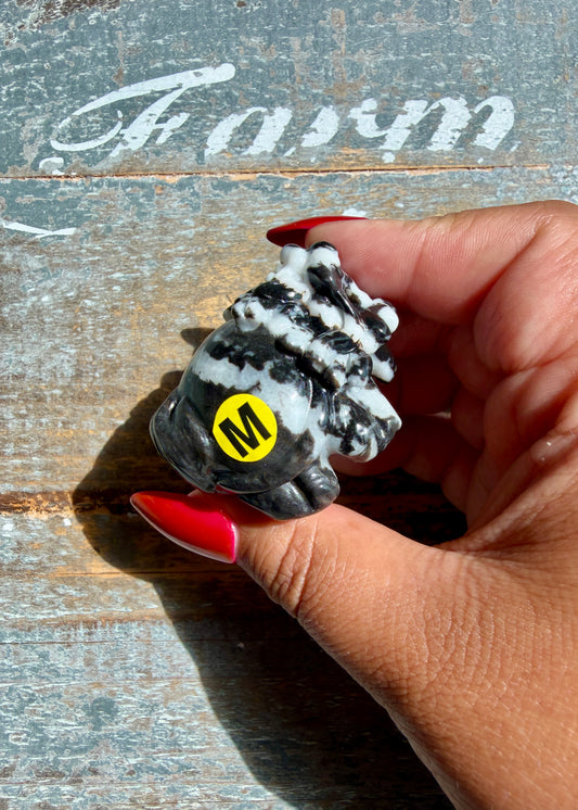 Zebra Jasper Dragon Turtle | Opt M