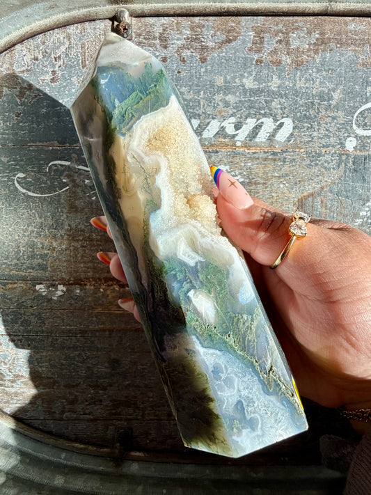 Moss Agate Tower | Opt Z