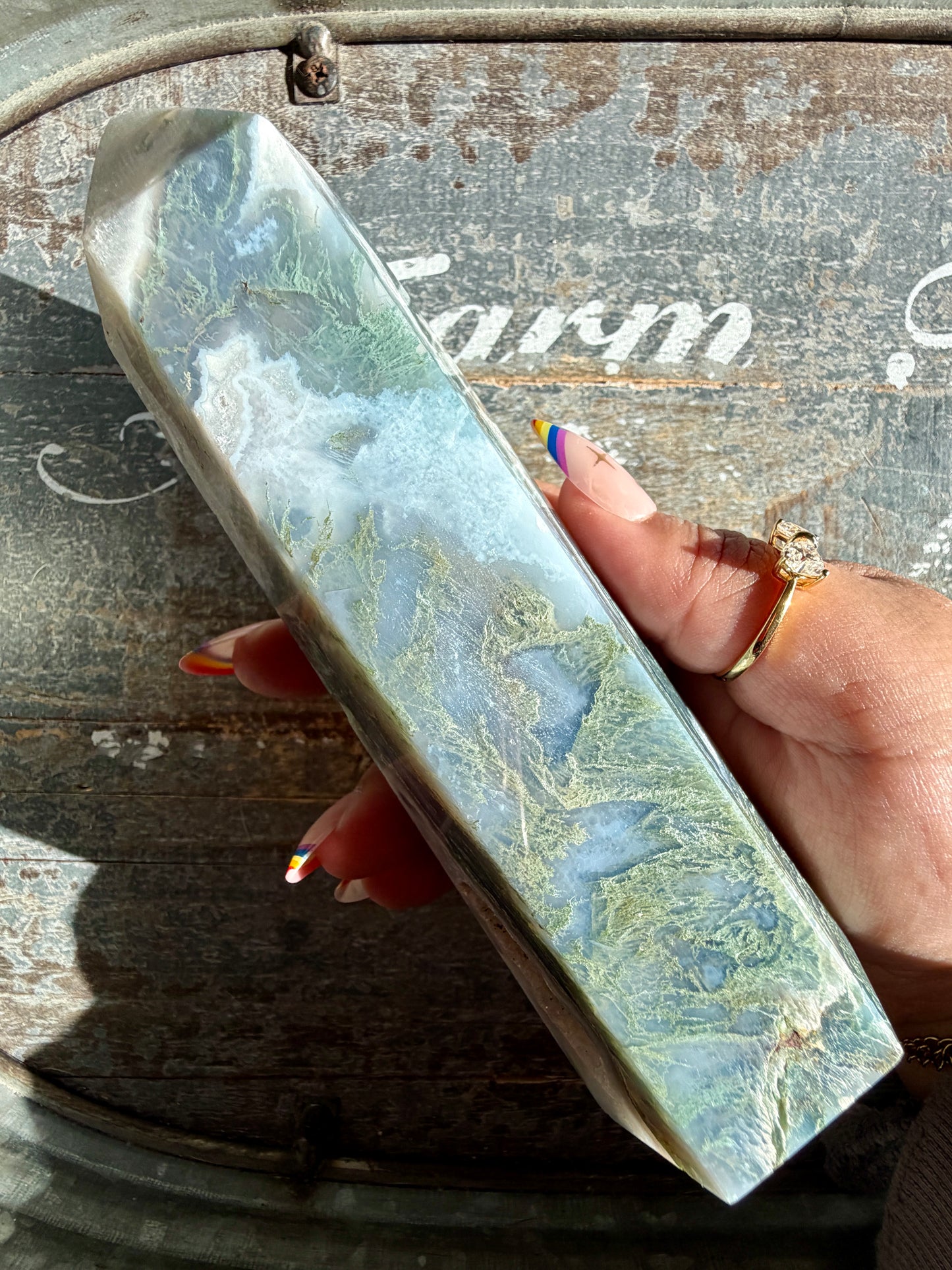 Moss Agate Tower | Opt Z