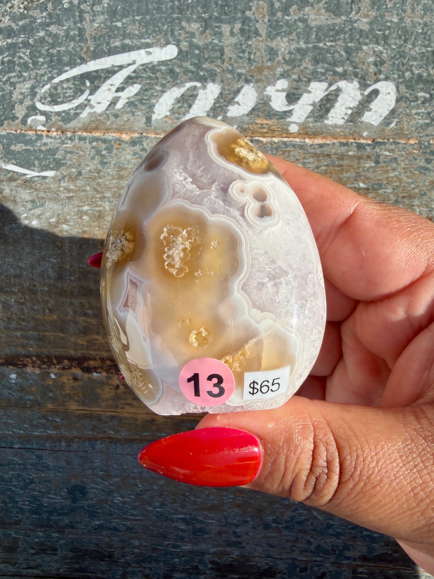 Gorgeous Indonesian Scenic Moss Agate Freeform | Opt 13