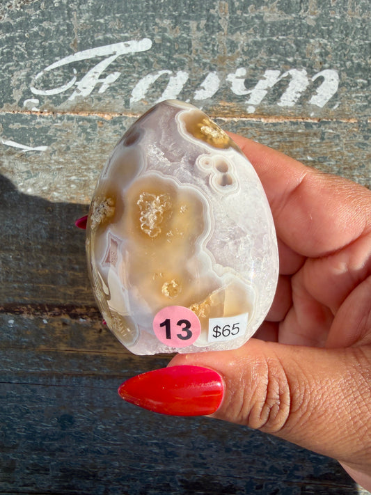 Gorgeous Indonesian Scenic Moss Agate Freeform | Opt 13