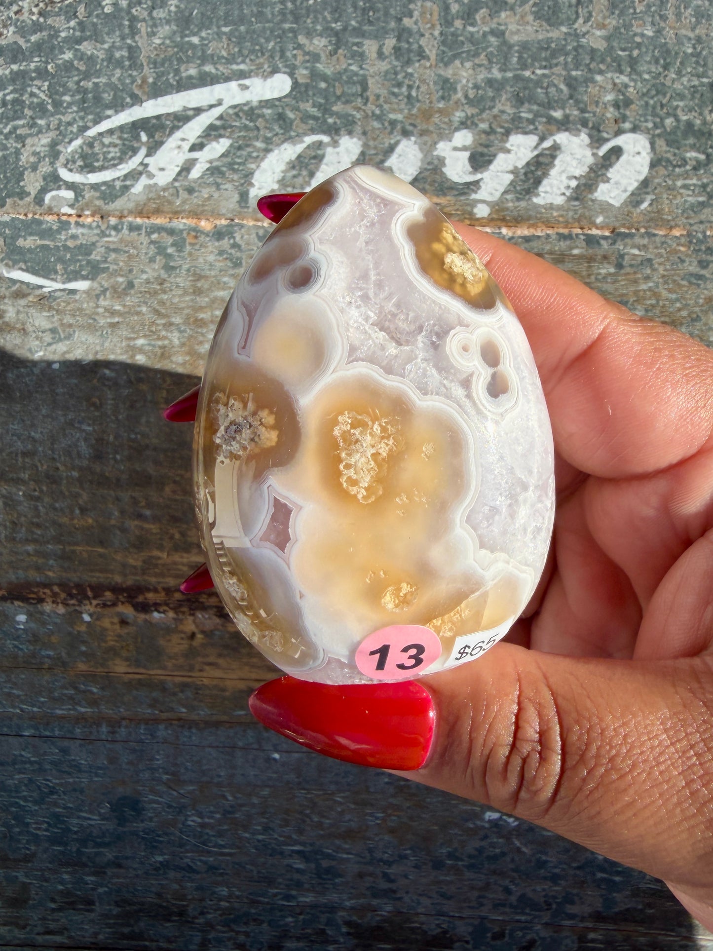 Gorgeous Indonesian Scenic Moss Agate Freeform | Opt 13